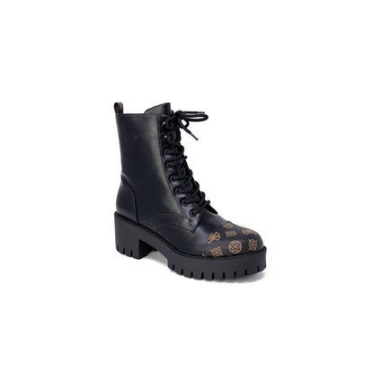 Guess – Schwarze Lederstiefelette