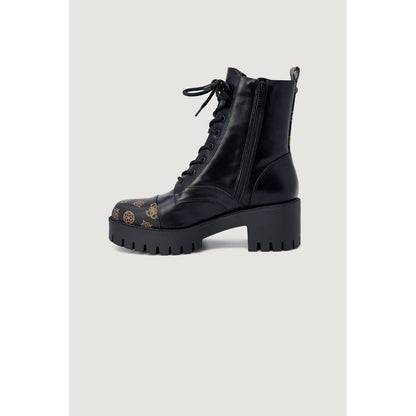 Guess – Schwarze Lederstiefelette