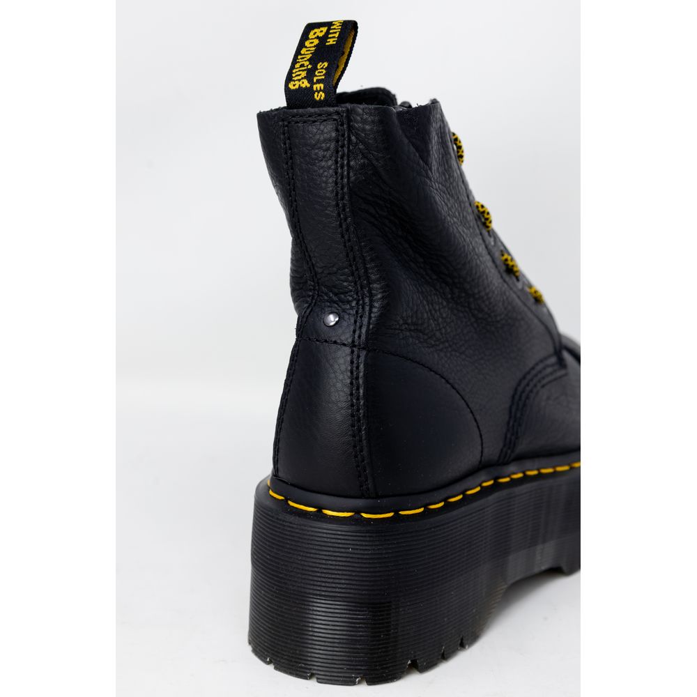 Черни кожени ботуши Dr. Martens