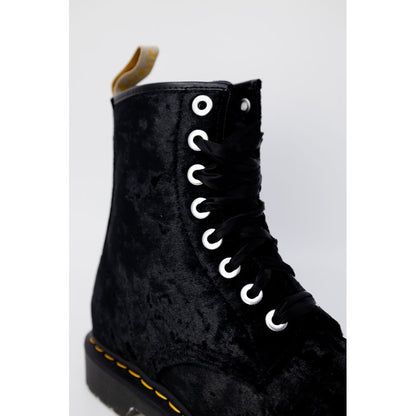 Dr. Martens – Schwarzer Polyesterstiefel