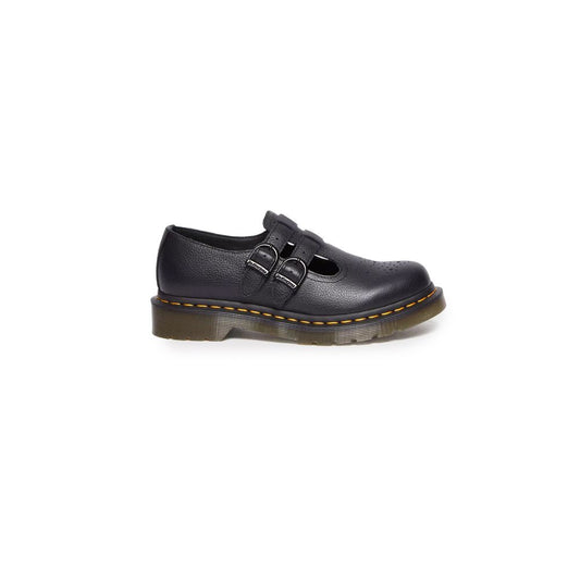 Dr. Martens – Flache Schuhe aus schwarzem Leder