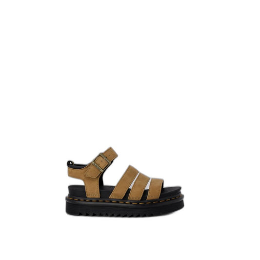 Бежов кожен сандал Dr. Martens