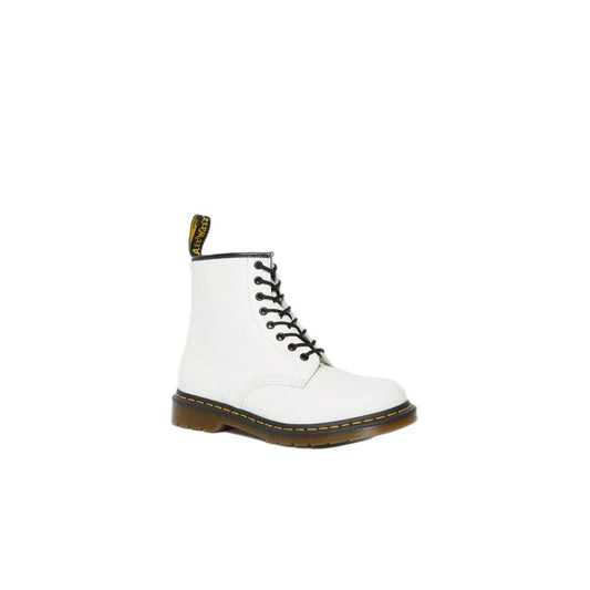 Dr. Martens – Weißer Lederstiefel
