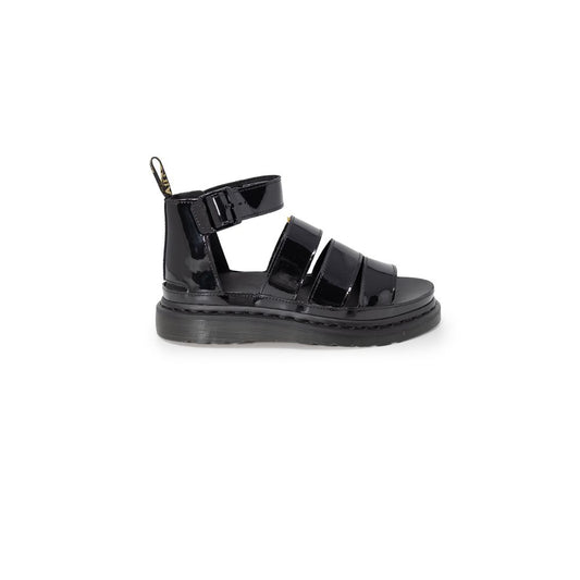 Черен кожен сандал Dr. Martens