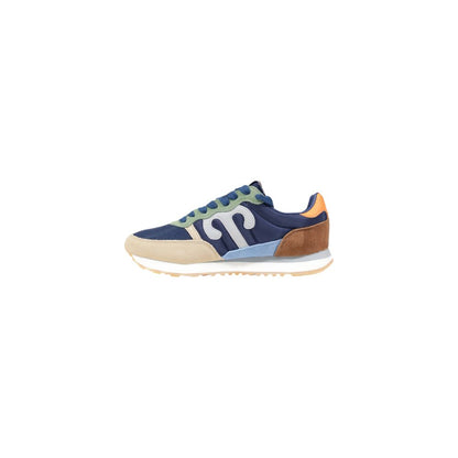 Wushu – Sneaker aus blauem Wildleder