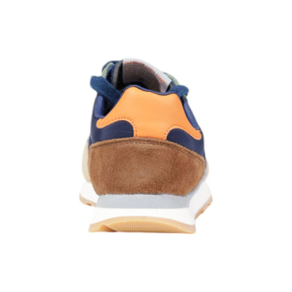 Wushu – Sneaker aus blauem Wildleder