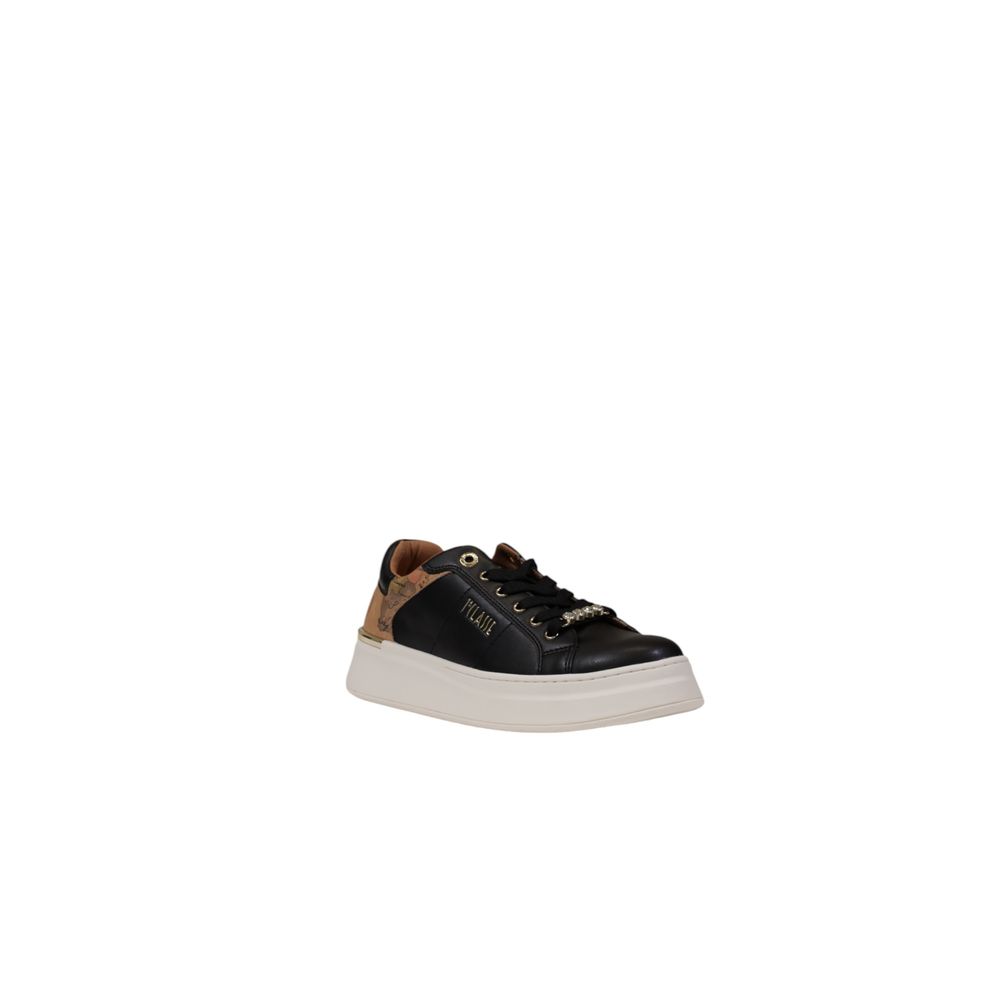 Alviero Martini Prima Classe schwarzer Polyethylen-Sneaker