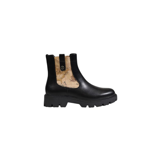 Alviero Martini Prima Classe Schwarzer Polyethylenstiefel