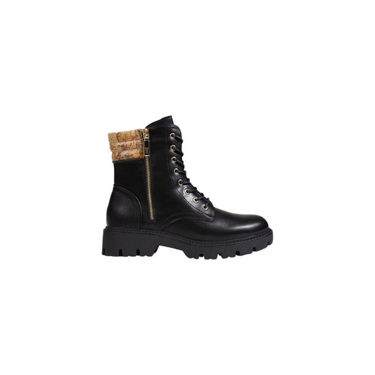 Alviero Martini Prima Classe Schwarzer Polyethylenstiefel