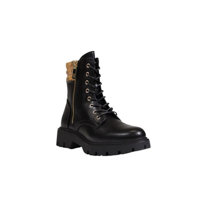 Alviero Martini Prima Classe Schwarzer Polyethylenstiefel