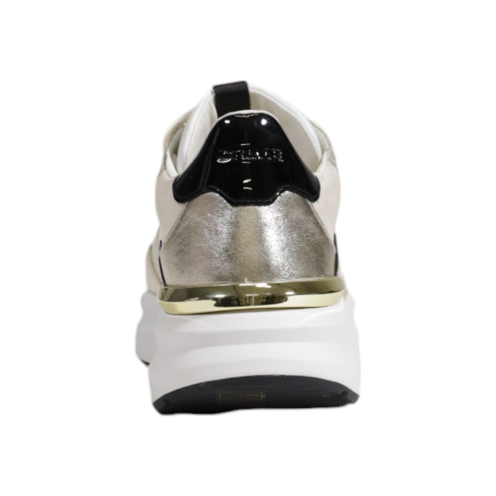 Crime London – Goldener Ledersneaker