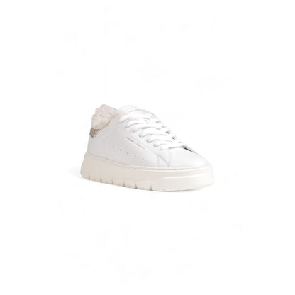 Crime London – Weiße Ledersneaker