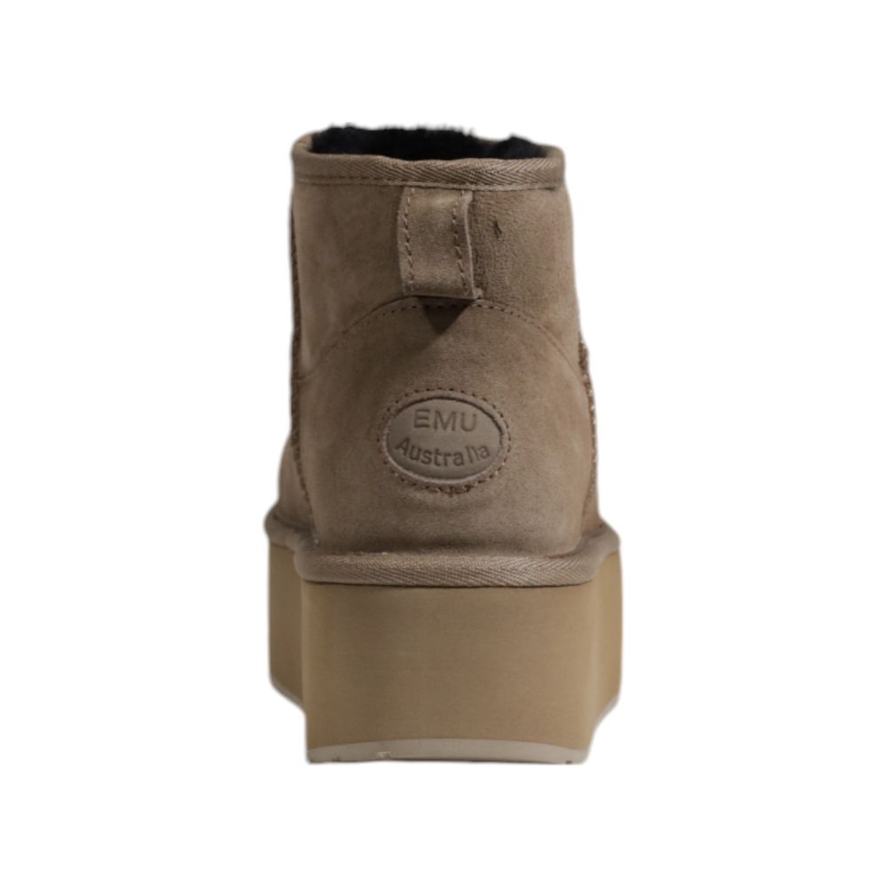 Graue Lederstiefel von EMU Australia