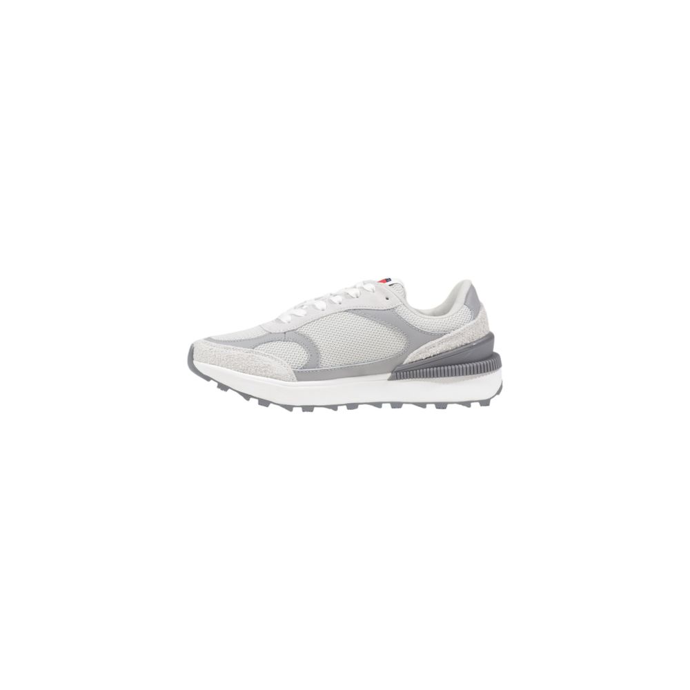 Tommy Hilfiger Jeans – Graue Wildleder-Sneaker