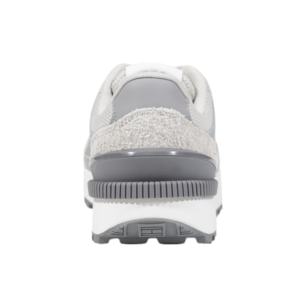 Tommy Hilfiger Jeans – Graue Wildleder-Sneaker