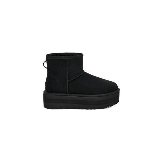 UGG – Schwarze Wildlederstiefel