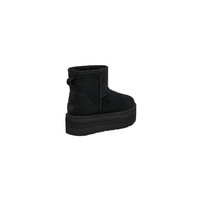 UGG – Schwarze Wildlederstiefel