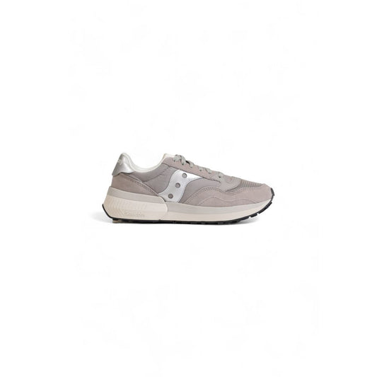 Сиви велурени кожени маратонки Saucony