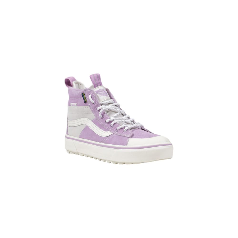 Лилави кожени маратонки Vans