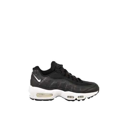 Черни кожени маратонки Nike