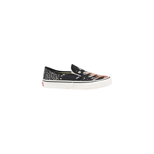Черни кожени маратонки Vans