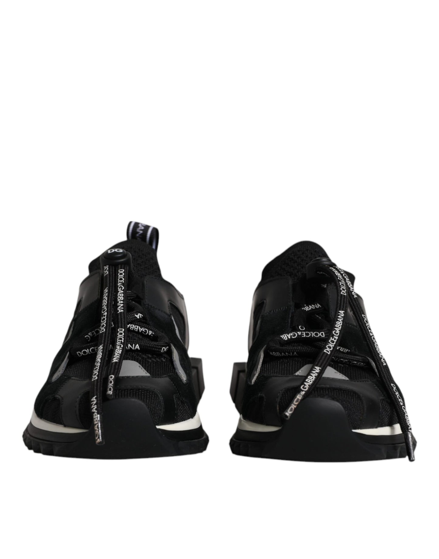 Мъжки маратонки Dolce &amp; Gabbana Black White Logo Sorrento