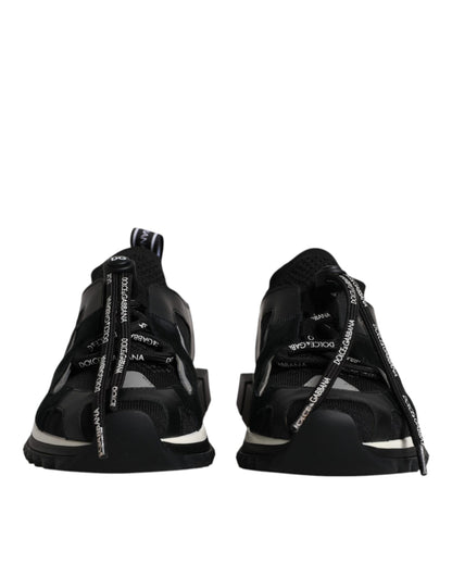 Мъжки маратонки Dolce &amp; Gabbana Black White Logo Sorrento