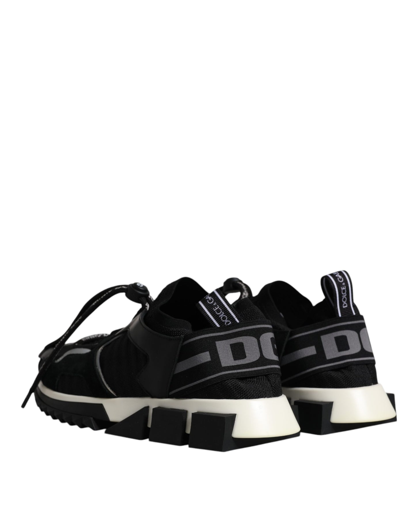 Мъжки маратонки Dolce &amp; Gabbana Black White Logo Sorrento
