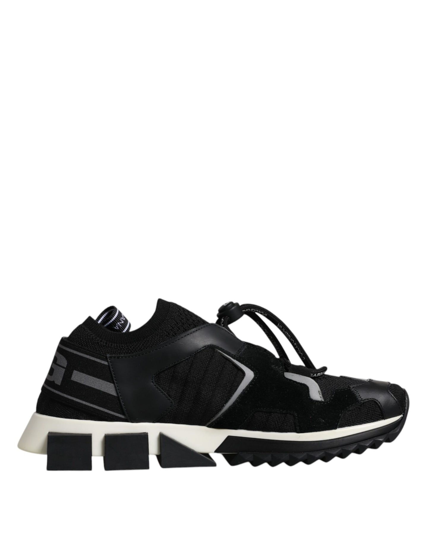 Мъжки маратонки Dolce &amp; Gabbana Black White Logo Sorrento