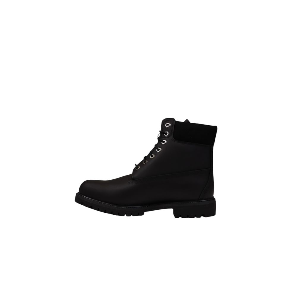 Черни велурени кожени ботуши Timberland