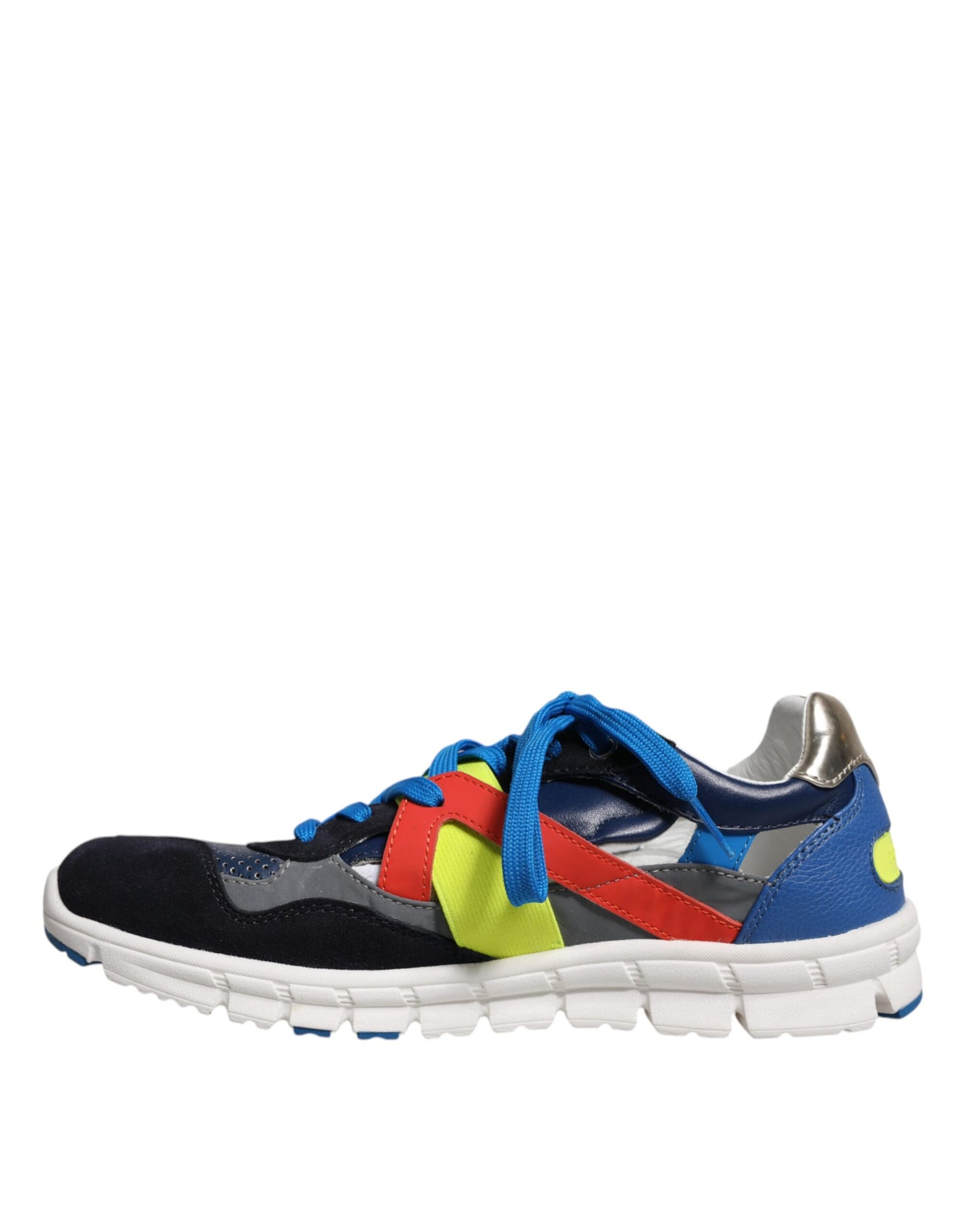 Dolce &amp; Gabbana Mehrfarbige Low Top Sneakers aus Wildleder