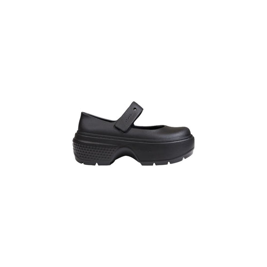 Черен синтетичен сандал Crocs