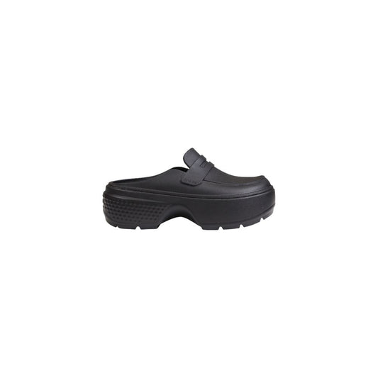 Черен синтетичен сандал Crocs