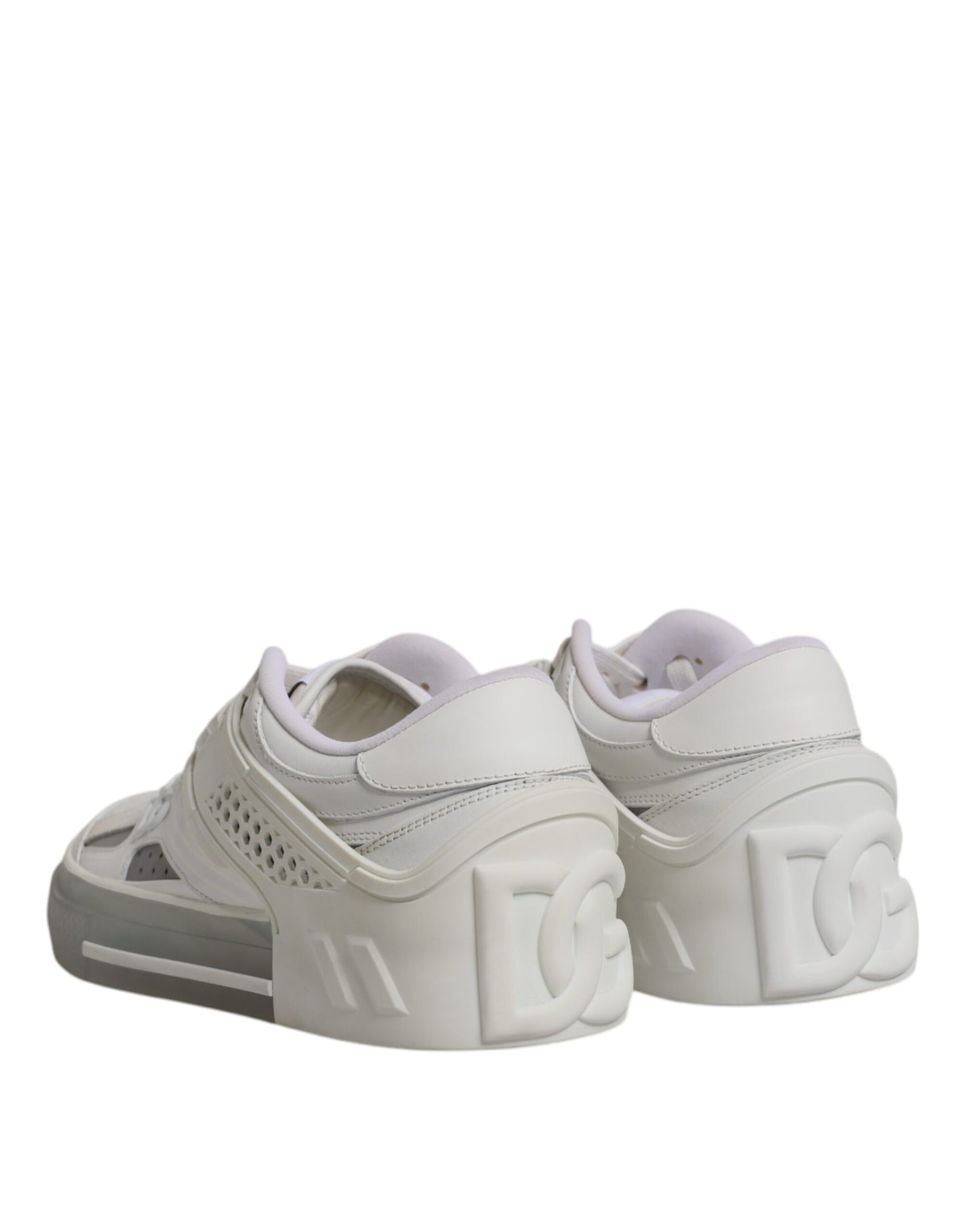 Dolce &amp; Gabbana White DG Logo CUSTOM 2. Zero Sneakers Shoes