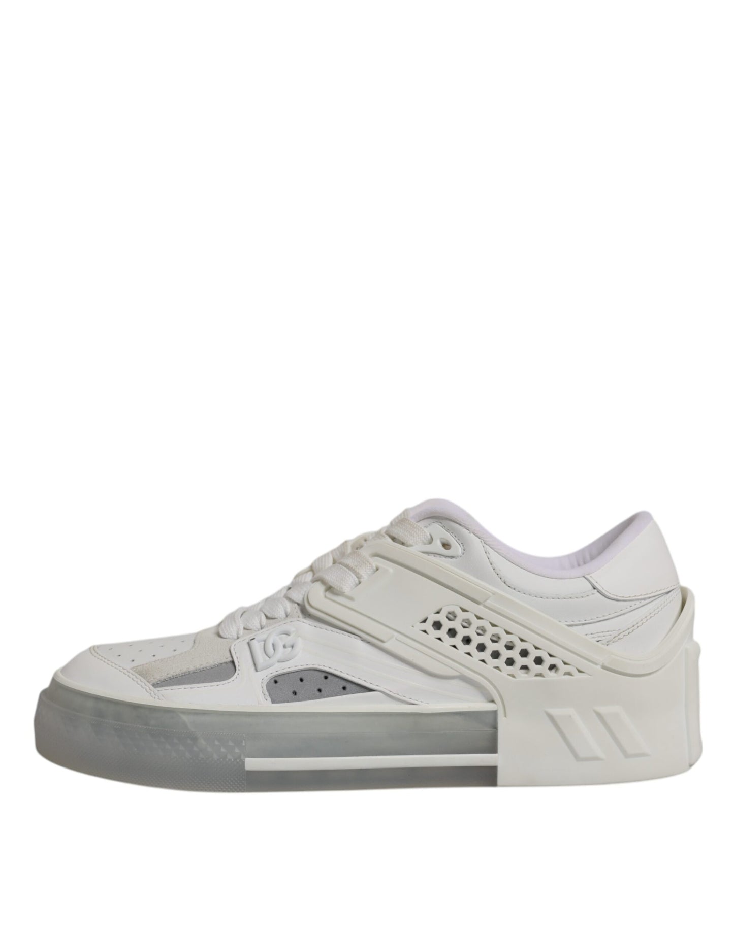 Dolce &amp; Gabbana White DG Logo CUSTOM 2. Zero Sneakers Shoes