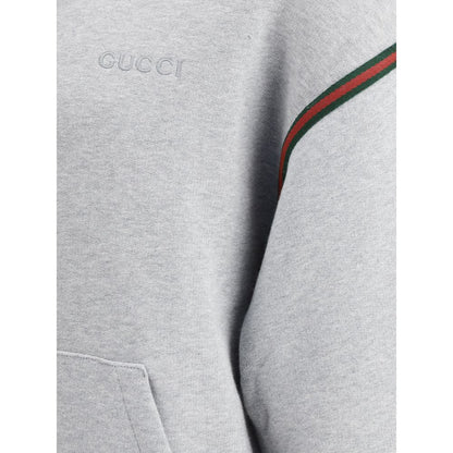 Суичър с качулка с цветни ленти на Gucci