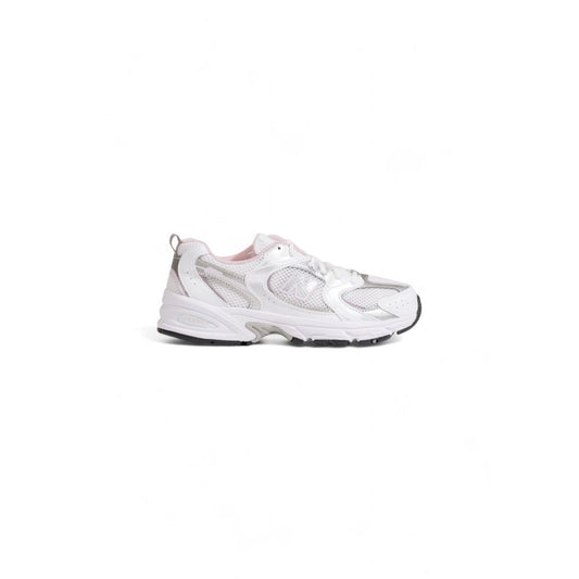 Розови кецове от синтетичен материал New Balance
