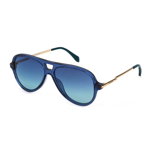 Blaue Acetat-Sonnenbrille von Zadig &amp; Voltaire