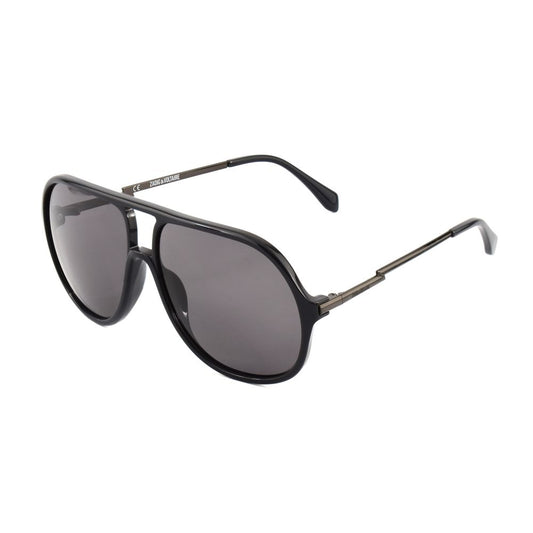 Schwarze Sonnenbrille aus Acetat von Zadig &amp; Voltaire