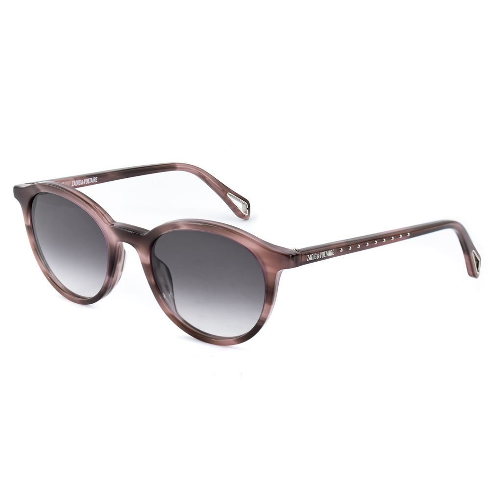 Braune Sonnenbrille aus Acetat von Zadig &amp; Voltaire