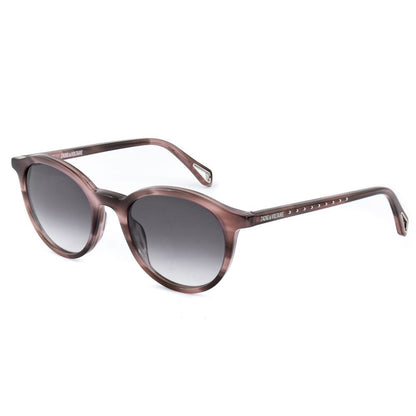 Braune Sonnenbrille aus Acetat von Zadig &amp; Voltaire