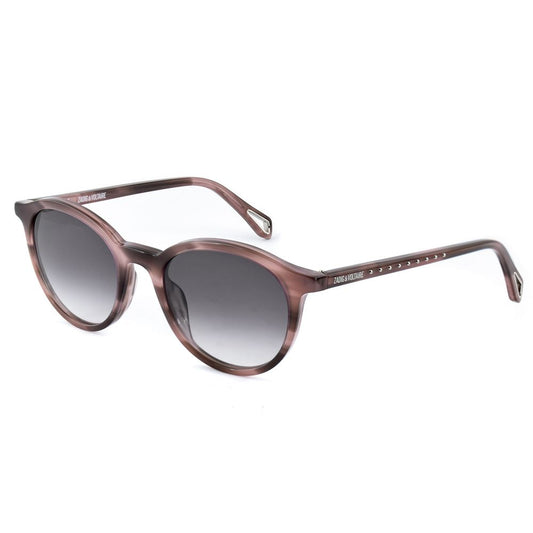 Braune Sonnenbrille aus Acetat von Zadig &amp; Voltaire