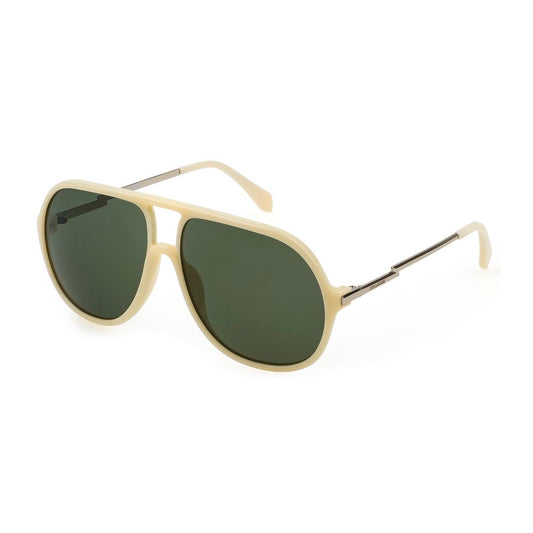 Weiße Acetat-Sonnenbrille von Zadig &amp; Voltaire