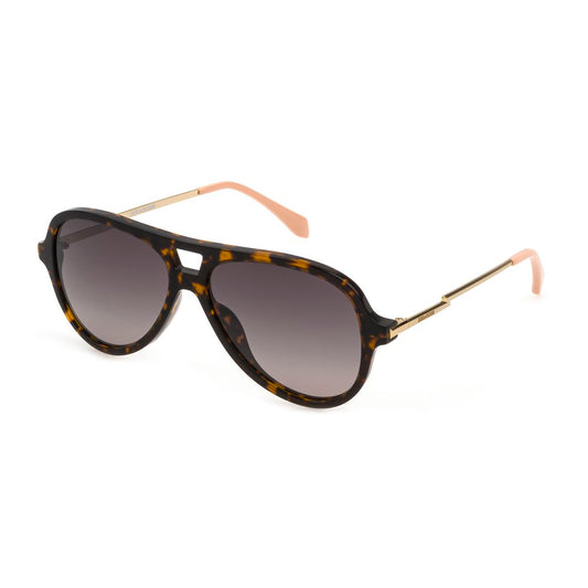 Braune Sonnenbrille aus Acetat von Zadig &amp; Voltaire
