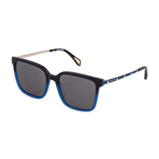 Blaue Acetat-Sonnenbrille von Zadig &amp; Voltaire