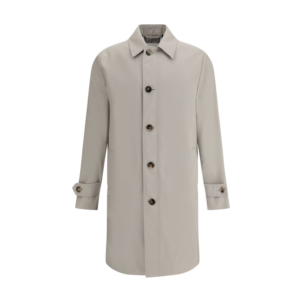 Палто с гърди Burberry