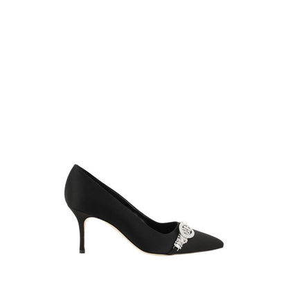 Manolo Blahnik Asapump Satinpumps