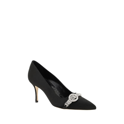 Manolo Blahnik Asapump Satinpumps