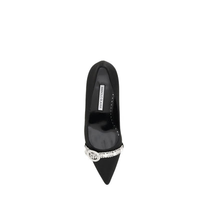 Manolo Blahnik Asapump Satinpumps