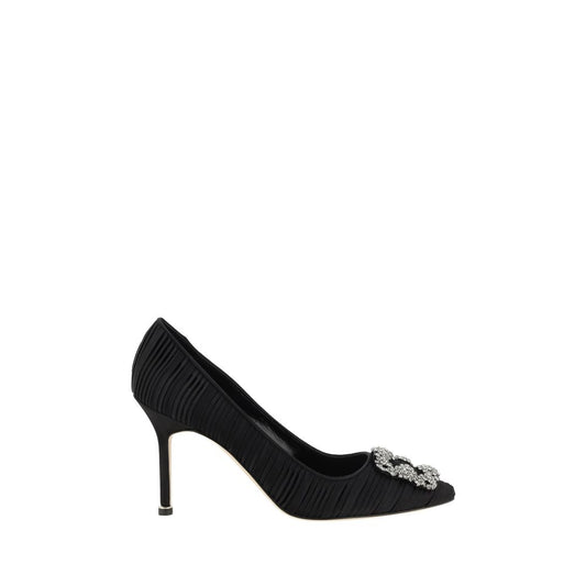 Сатенени помпи Manolo Blahnik Hangisi